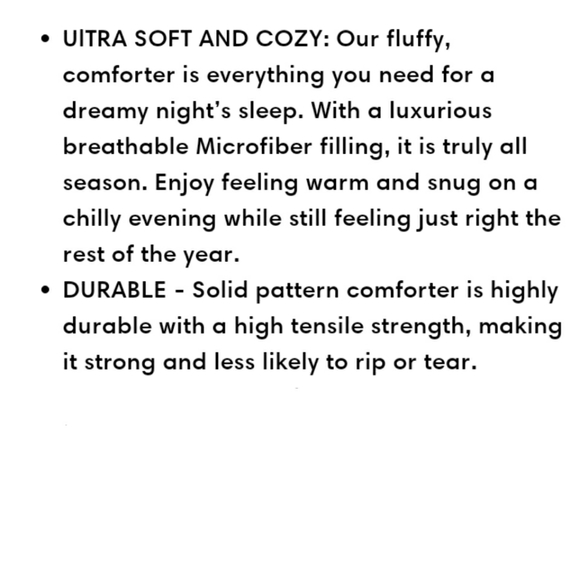 ⭐🆕 Lavender purple down comforter set - Picture 6 of 7